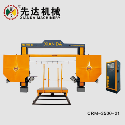 CRM‐3500‐21 / CRM‐3500‐22FW CNC 4 trục Máy cưa kim cương để cắt ván cung đá