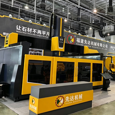 Máy gia công đá CNC 5 trục Leader 1500 1500CM, thiết bị cắt đá granite, đá cẩm thạch, thạch anh cho mặt bàn, cột La Mã