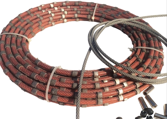 Đá cắt 8,8mm Dây kim cương Cắt dây bằng đá cẩm thạch Định hình 20-30m / s