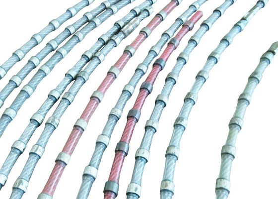 Cưa dây kim cương khối đá cẩm thạch cho đá Tốc độ dòng 25-35m / S