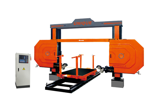 Máy cắt hồ sơ đá hoa cương bằng đá hoa cương CNC Cột kim cương Máy cưa dây kim cương