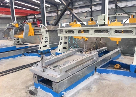 Máy cắt cạnh đá bốn lưỡi cho tấm cột