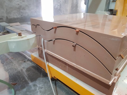 Máy cưa dây kim cương đá cẩm thạch 3000x2000x1500mm