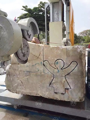 Máy cắt đá CNC Máy cưa dây kim cương cho đá hoa cương