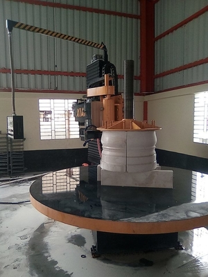 Máy cắt đá 2500mm Máy định hình cơ sở nắp cột