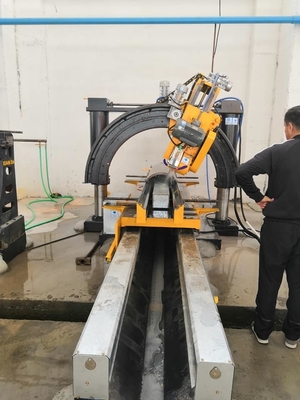 Máy chế biến đá có khe cột La Mã tự động 7,5kw