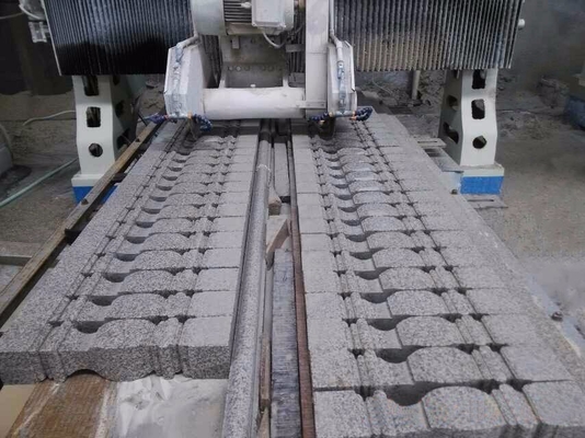 Máy cắt hồ sơ đá loại nâng đôi lưỡi cắt 850mm