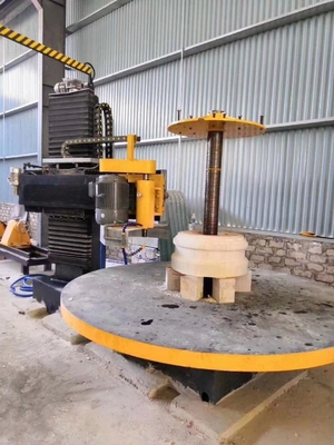 Máy cắt hồ sơ đá cơ sở nắp cột 2500mm