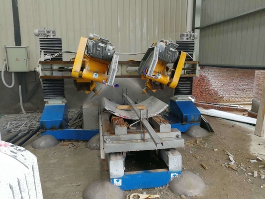 Máy cắt cạnh bằng đá bốn lưỡi Máy cắt tấm cột