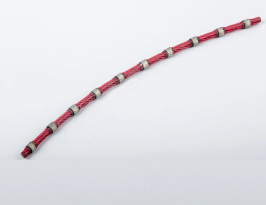 Dụng cụ trang điểm bằng khối đá cẩm thạch Dây kim cương Dây cưa 11mm Tốc độ dòng 20-30m / s