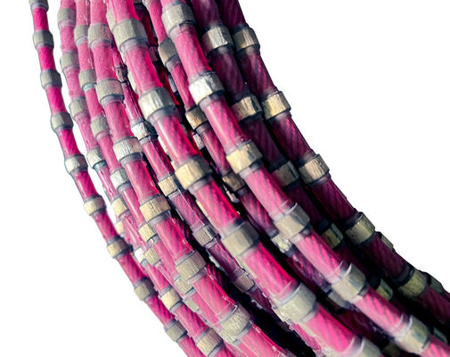 Cưa dây kim cương khối đá cẩm thạch cho đá Tốc độ dòng 25-35m / S