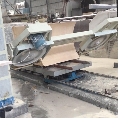 Máy cắt cạnh phiến đá tròn CNC để gia công cột rỗng