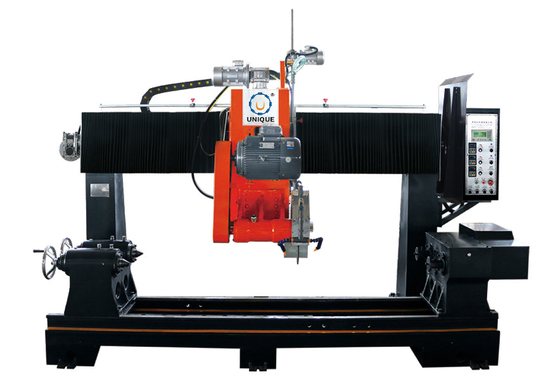 Máy tiện đá PLC Máy cắt đá trụ đơn Máy tạo hồ sơ cho Balust
